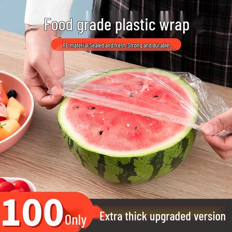 

Elastic Disposable Food Covers: Household Fresh-Keeping Bowl Covers with Bath Cap Style