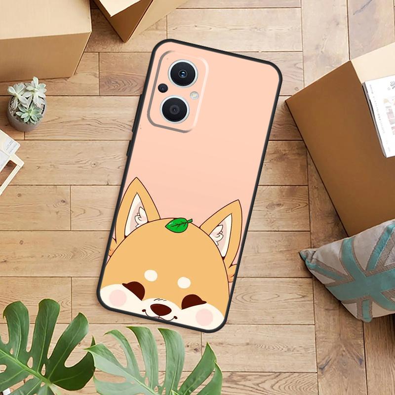 Animal Shiba Inu Case For OPPO Reno 14F 13F 12F 10 11 12 13 14 Pro 7 8 Lite OPPO Find X9 X8 X6 X5 Pro Cover