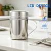 380/200ml Spice Shaker Stainless Steel Seasoning Jar Pepper Bottle Toothpick Holder Cook Salt Shaker Cocoa Cinnamon Sugar Shaker