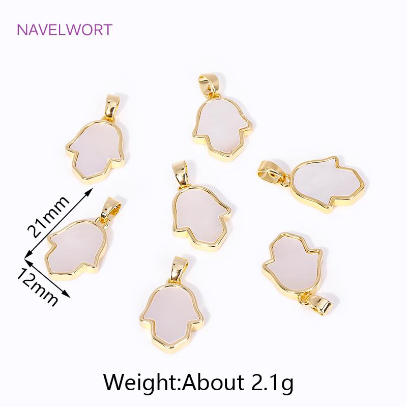 

Trendy 18K Gold Plated Brass Natural Shell Charms Pendants For Jewelry Making Supplies,DIY Necklace Making Accessories Wholesale 1 pieces