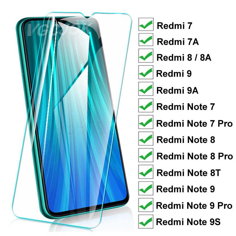 9H закаленное стекло пленка для Xiaomi Mi 10 9 8 9T A3 A2 Lite Redmi 9 9A 9C 8A 7A 6A 5 Plus K20 K30 Note 9S 8T 9 8 7 6 Pro Защитная пленка для экрана не полное покрытие