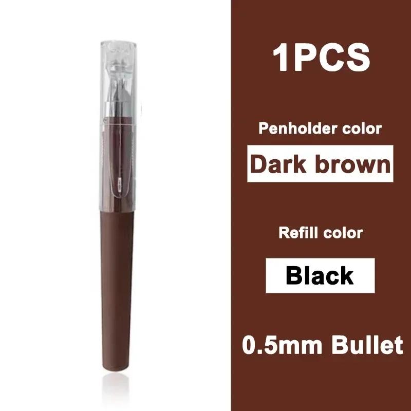 1 Stück Taschentinte Kurzer Mini-Gelschreiber Tragbarer Kurzer Stift Tragbarer Kleiner Schnelltrocknender Unterschreibstift für Kleine Schüler