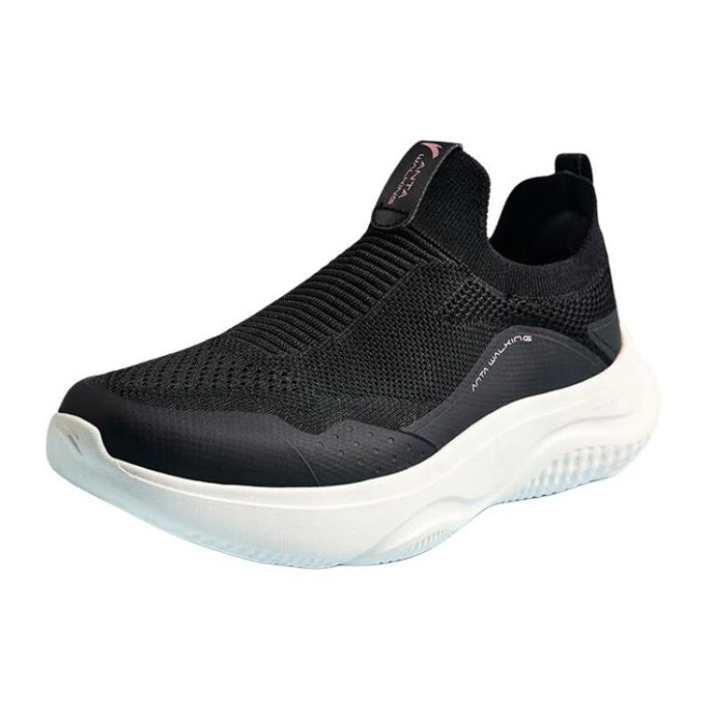 Anta Variety Training Collection Cushioned Wear-Resistant Breathable Lightweight Low-Top Training Shoes Women's Black Sneakers 122427701-1