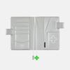Hobonichi Techo Original Notebook Cover by Makoto Flower (A6) Matsubayashi/Silver