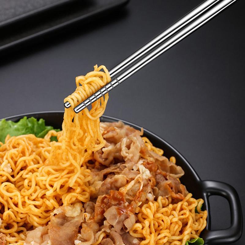 14,97 Zoll Kochstäbchen Edelstahl Extra Lange Topfstäbchen