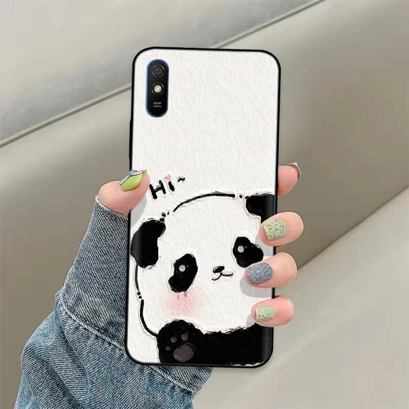 Funda de Teléfono Para Redmi 9A Funda Suave Lisa Silicona Líquida Cubierta Trasera Para Xiaomi Redmi 9A Fundas Cubiertas Para Redmi 9A 9AT Fundas Capa