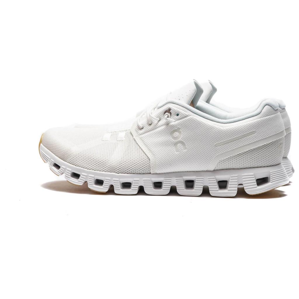 On Cloud 5 Mesh Breathable Shock Absorbing Low Top Running Shoes Men Sneakers White 88.98533