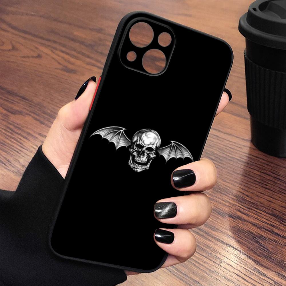 

Avenged Sevenfold Band Phone Case FOR IPhone 15 14 11 12 Pro 13 16 Pro MAX XR XS Shockproof Armor Matte Cover 15ProMax