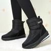 Winter Men's Snow Boots New Large Size Cotton Shoes for Men Platform Fur Keep Warm Plush Boots Antislip Outdoor Hiking Sneakers