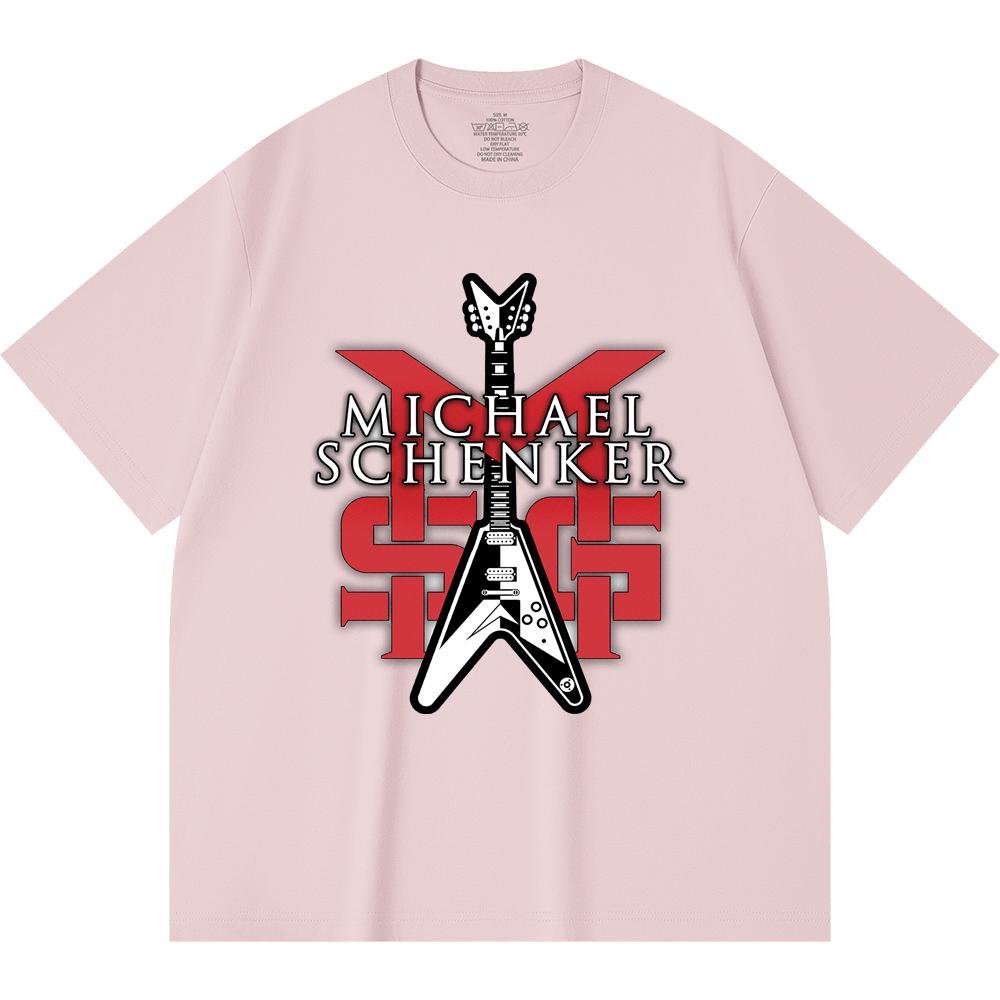 230 Gsm 100% Cotton Heavy Metal T-Shirt  Rock Band Popular Music Print Unisex Heavy Cotton T Shirt