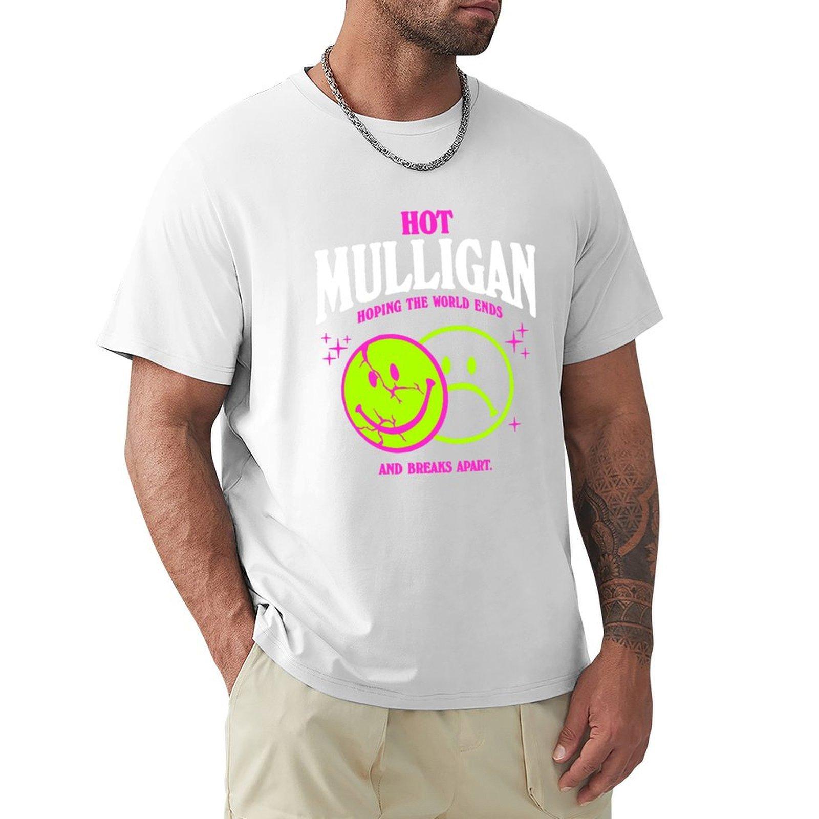 Hot Mulligan Merch Smile Shirt TShirt graphics shirts graphic tee blanks mens clothing S
