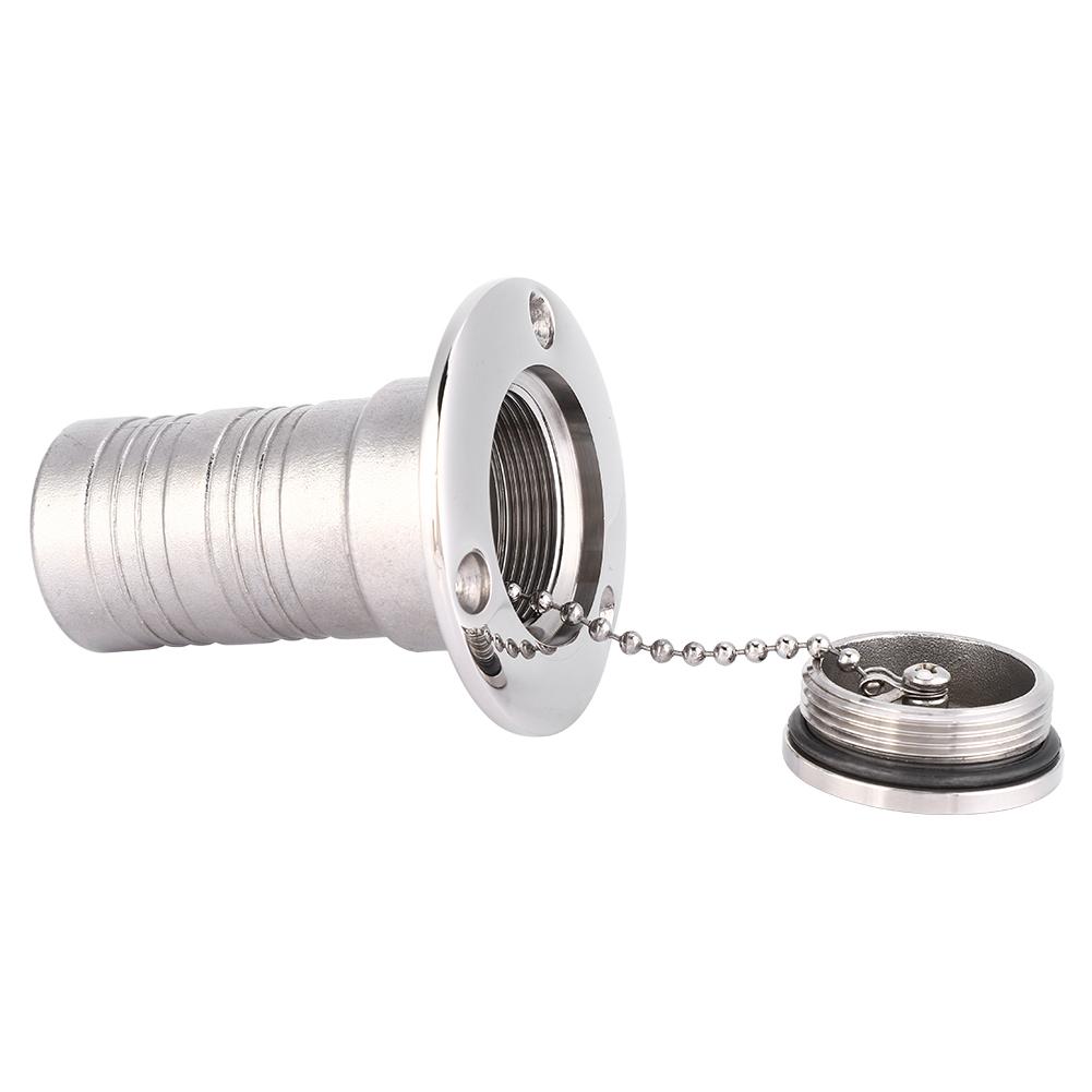 316 Stainless Steel Marine Boat Deck Fuel Boat Deck Fill Filler (1 1 2# 38mm)