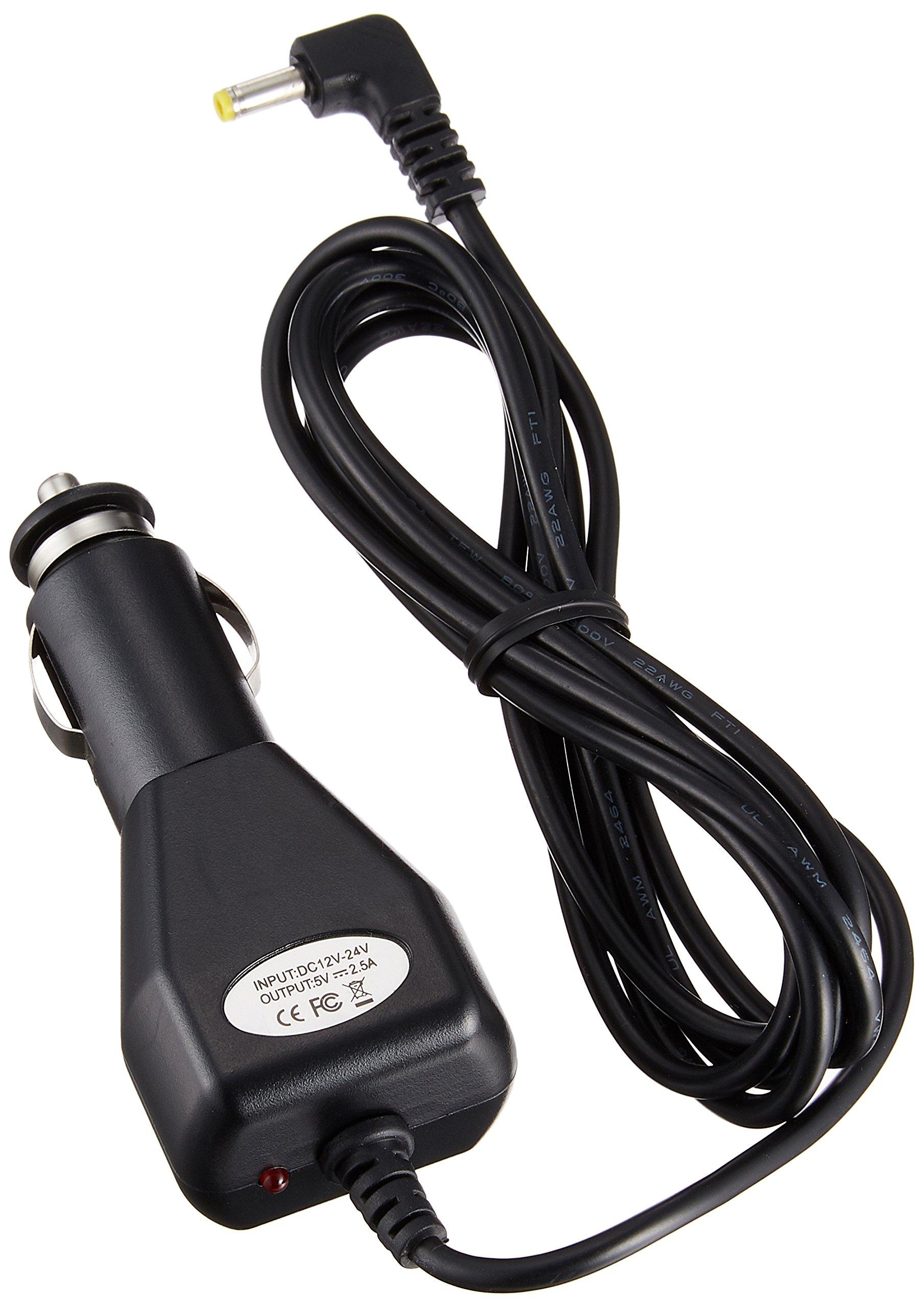 

Movaics Strada Pocket Travel Navigation System 5V Cigarette Lighter Power Replacement for Genuine Part Number Cable, 1.4m, 2.5A, Noise-Suppressed,