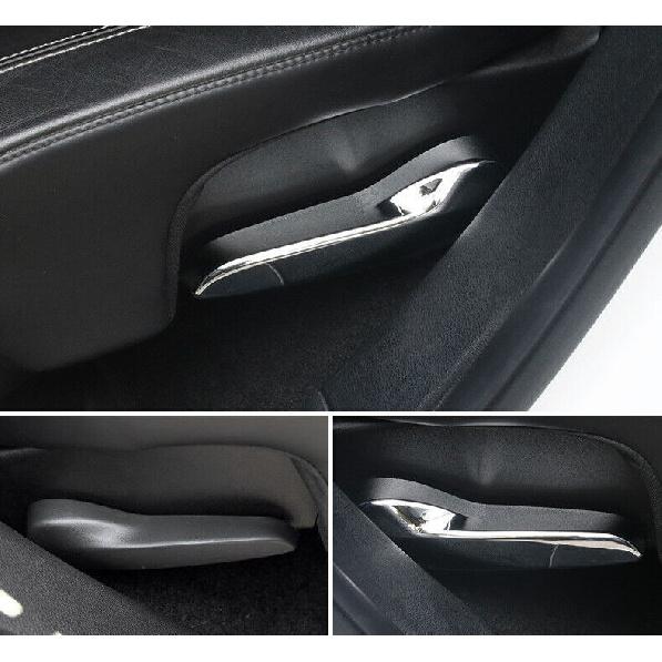 For Jeep Grand Cherokee 2011-2021 Chrome ABS Rear Row Seat Adjust Handle Trim