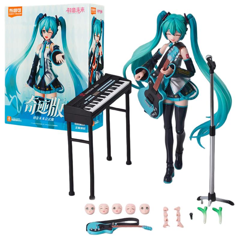 Blokees Sakura Miku Action Figure Hatsune Miku Pantastics Figurine Miracle Edition Assembled Toy Gift