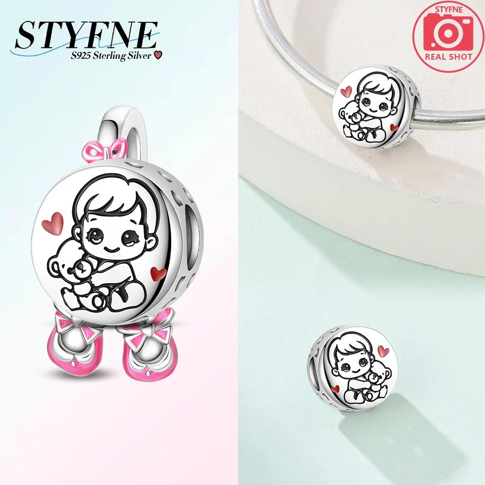 Charms Plataoriginales Dopamine Girl Beads For Charms Copper Bracelet Beads Jewellery Making Women'S Gift