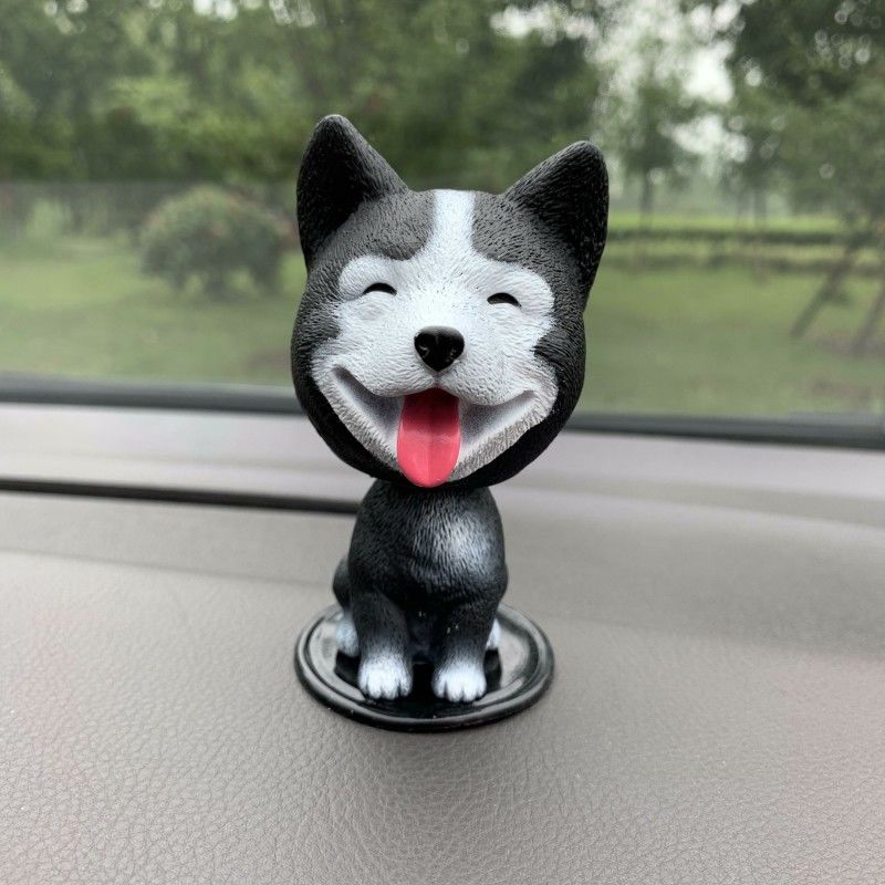 Shaking Head Dog Doll Decoration Car Center Console Decoration Creative Car Interior