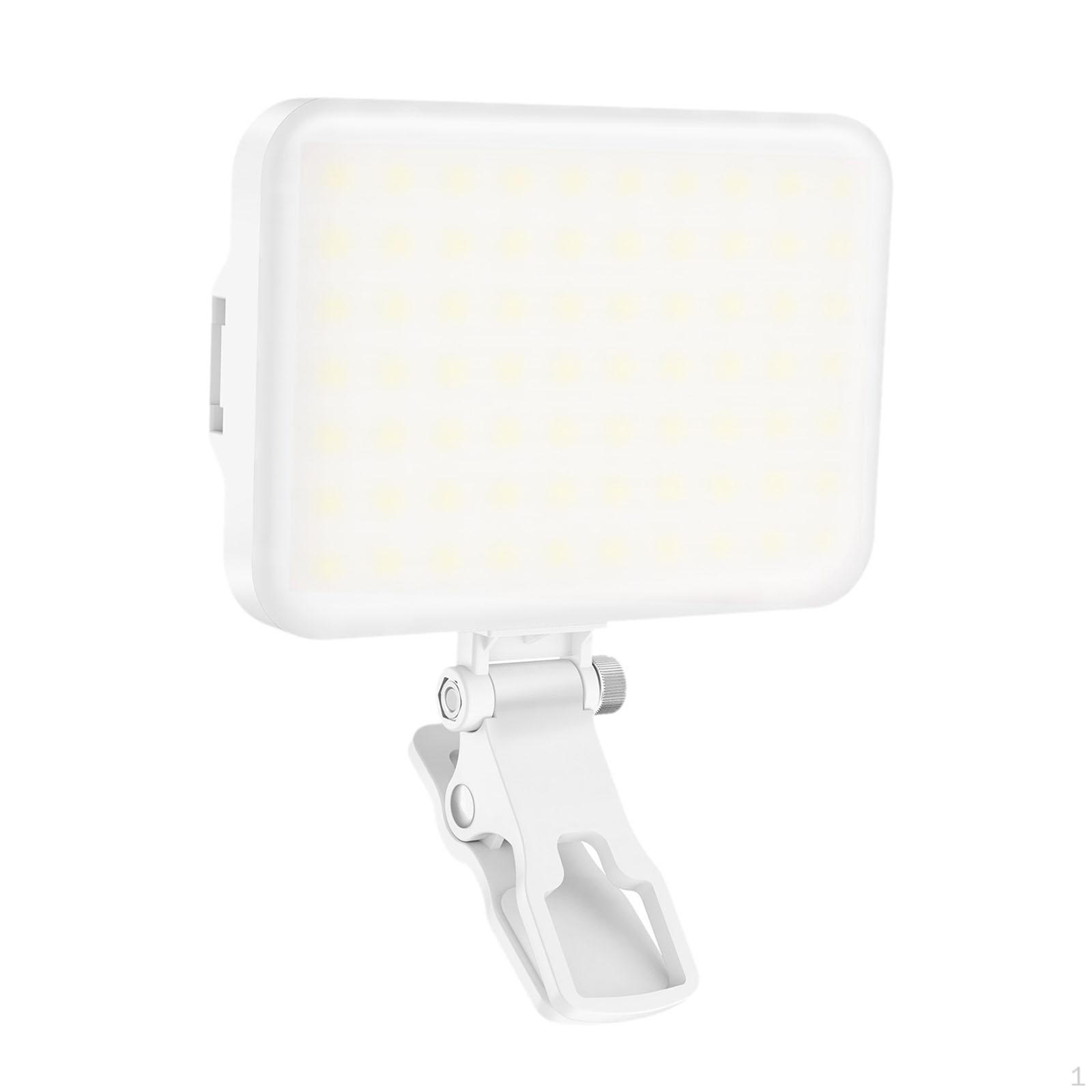 

Телефонный зажим Light Clip Video с 3 режимами Selfie Light, 60 светодиодов портативный для телефонов