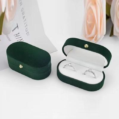 Engagement Ring Wedding Ring Case Jewelry Storage Box Couple Rings Holder  Engagement
