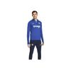 Chelsea Fan Edition Professional Soccer Sport Half-Zip Training Stand-Collar Letter Print Breathable Round-Neck Long-Sleeve T-Shirt DM2455-496
