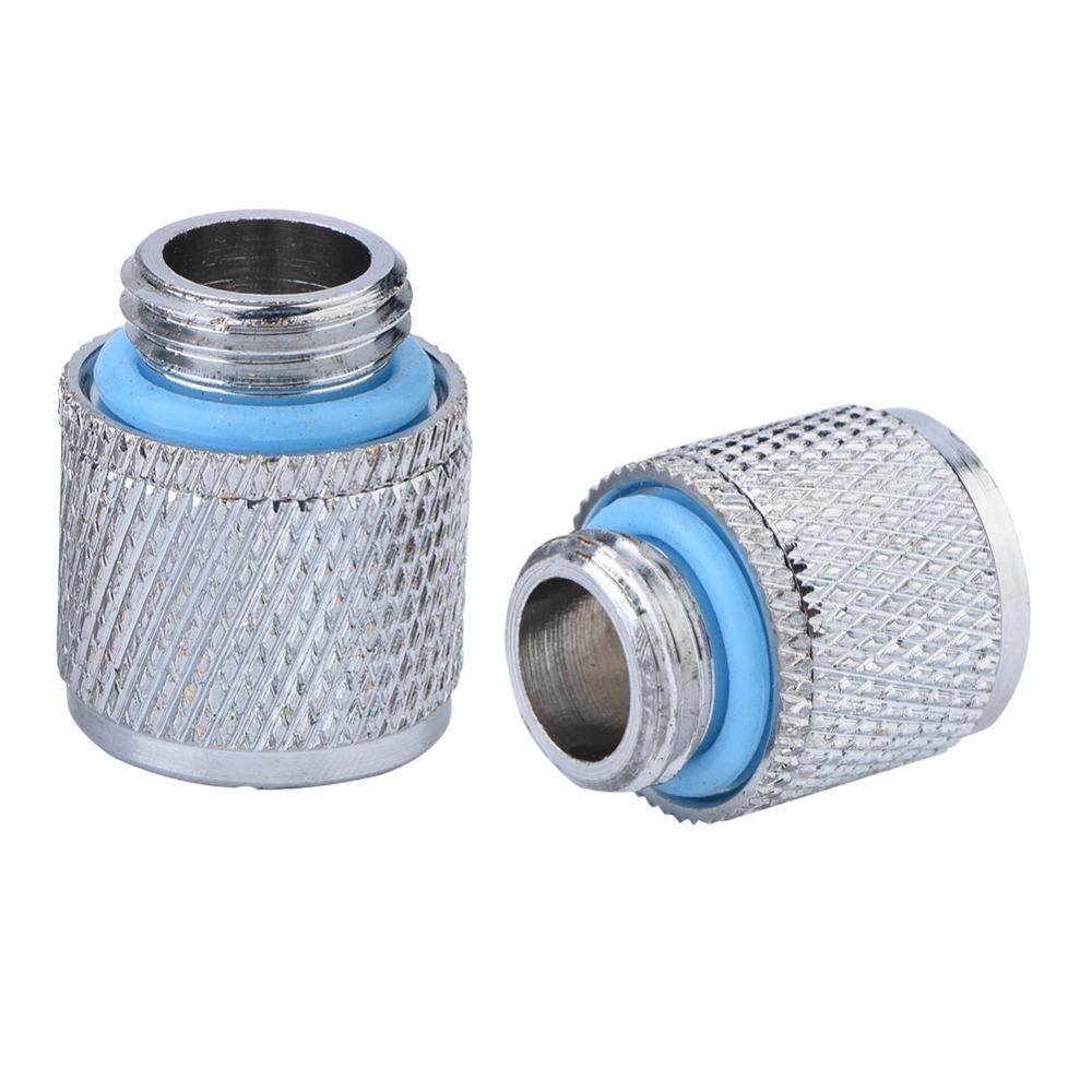 2PCS Durable Water Cooling Compression Fitting Quick Twist Fittings  Computer Water Cooling System