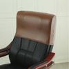 Waterproof Chair Back Cover Leather Dust-proof Chair Office Headrest Solid Color High Elasticity Executive Chair Half Cover