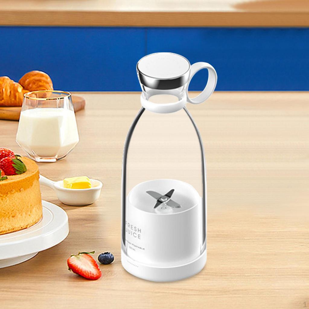 Electric Juicer Cup 380ml Fruit Portable Mixing Machine Travel Mini Blender