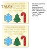 2 Pcs Hide And Seek Set Christmas Wooden Family Game Toy Interactive Xmas Hide And Seek Blocks for Home Festival Party Games