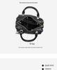 Damska torebka crossbody ze skóry naturalnej 2025 - Duża pojemność, do pracy, poduszka, torba Boston