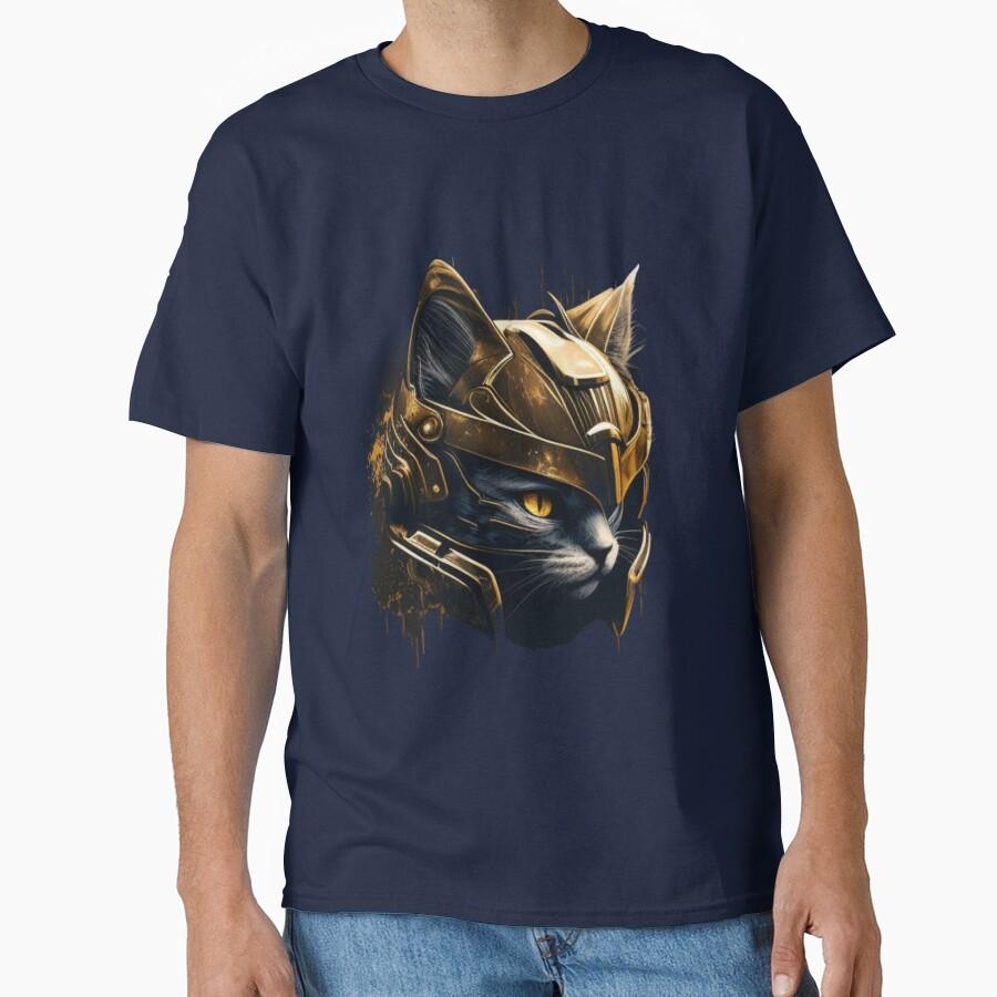 Cat Spartan Strong  Street Cats Spartan Warrior Helmet Ancient Greece This Is Sparta T Shirt for Men Large Size Adult Tops S-6XL