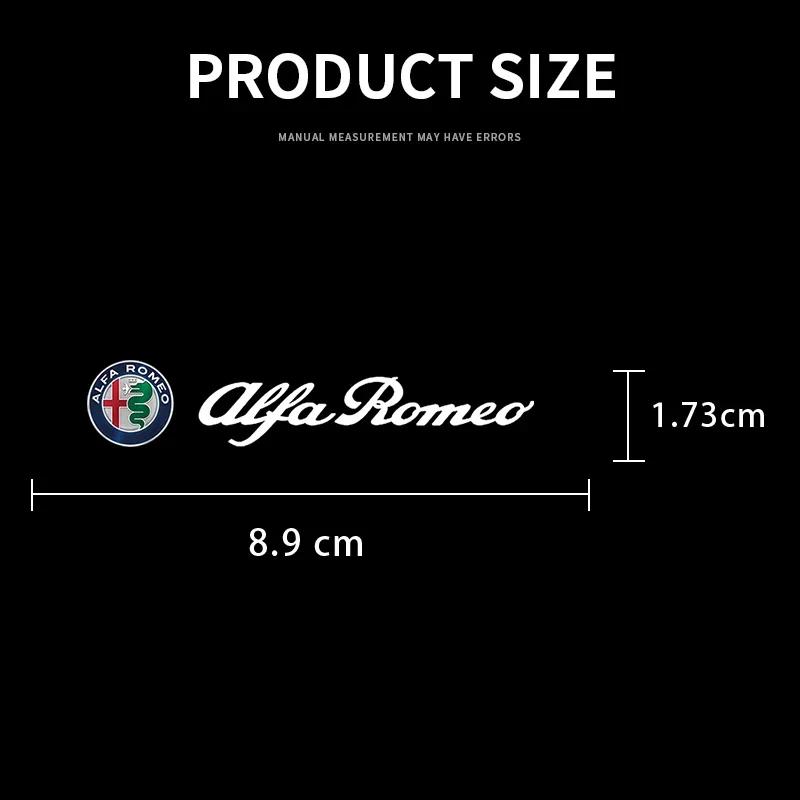 Car Stickers For Alfa Romeo Car Goods Brake Caliper Badge Sticker Decoration Sticker Decal For Alfa Romeo 159 Giulietta Giulia M