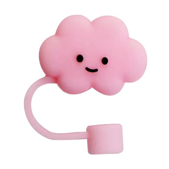 Cute Straw Cover Splash-proof Non-slip Leakproof