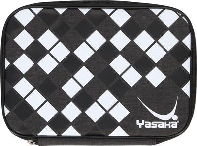 Tischtennisschlägertasche Grid Case Schwarz [YASAKA]