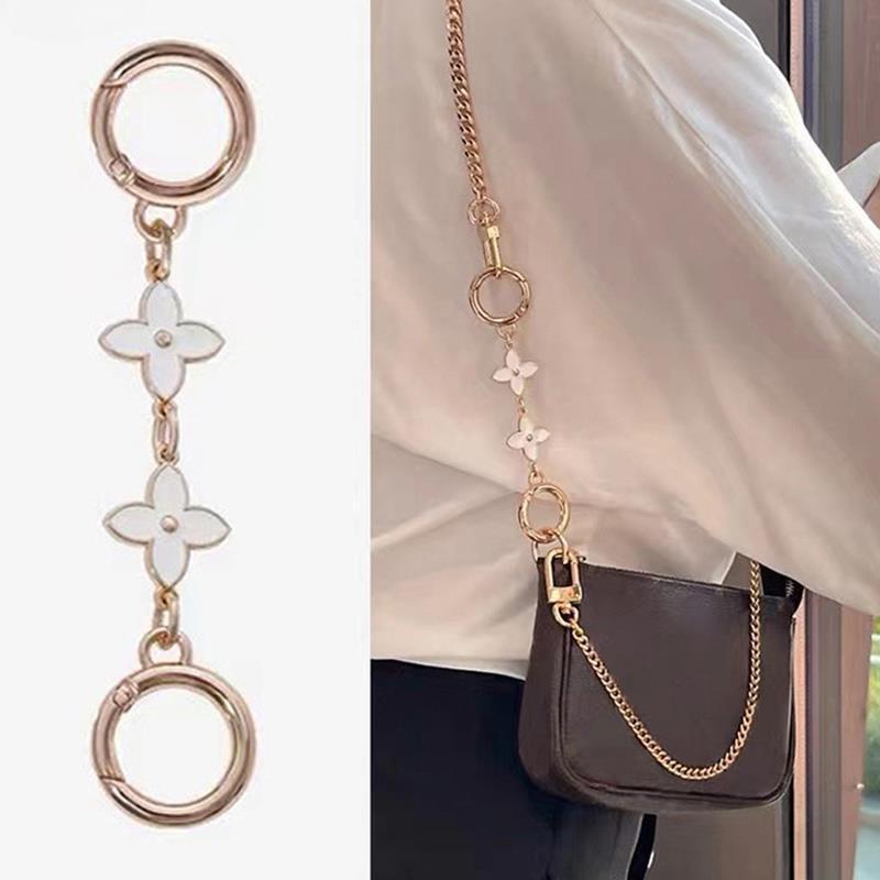Women's Bag Chain Handbag Replacement Wallet with Extension Chain-DIY Wallet Making Kit-Zinc Alloy Material