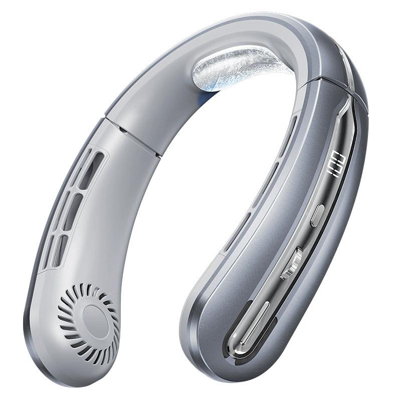 

Ventilador de cuello portátil recargable USB silencioso sin aspas para exteriores