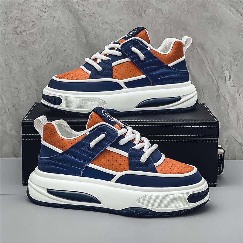 Модные Новые Модные Кроссовки с Цветными Блоками Мужские Оригинальные Дизайнерские — фото 8