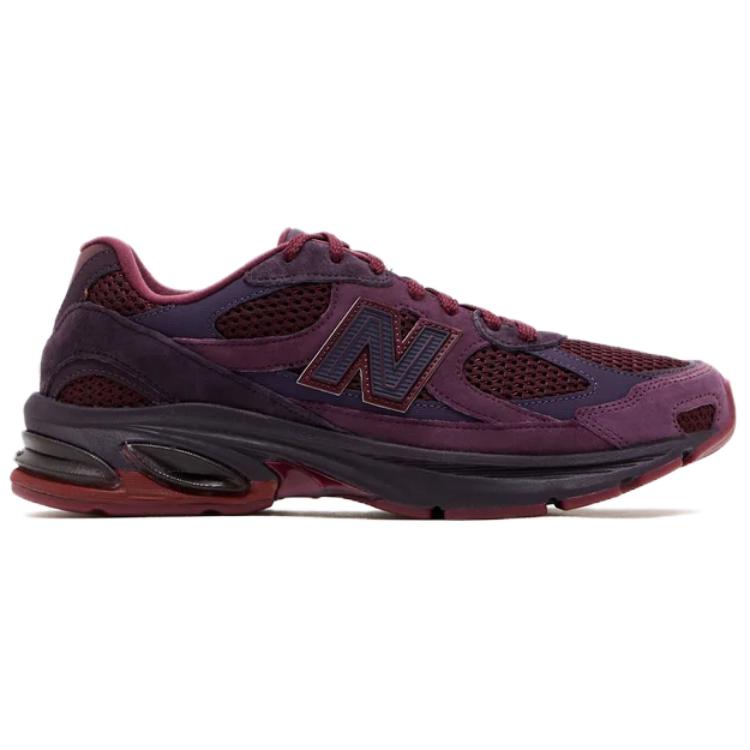 Rich Paul x New Balance 2010 Pruimbruin Unisex Sneakers Roze Bordeau U2010RP1