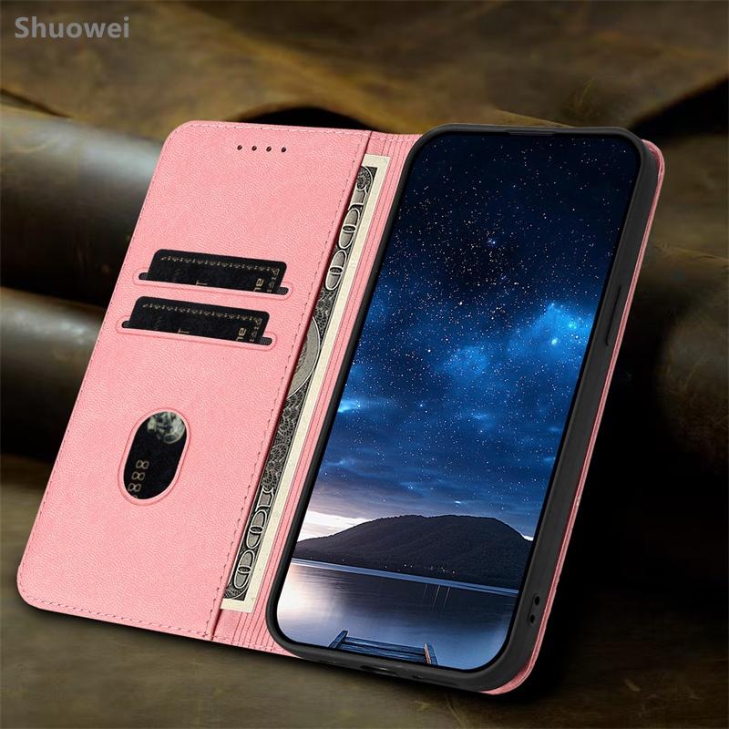 Flip Phone Case OnePlus 1+ Ace 2V 5 Ultra Nord CE 2 4 3 5 N10 100 200 4G 5G Leather Wallet Cover Casing