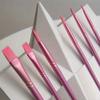 6 Pcs Watercolor Brush Pointed Round Flat Head Soft Hair Beginner's Art Student Hand Drawn Watercolor Nylon Painting Material