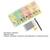 Grooved Copybook Kids Math Drawing Practice Book Handwriting Workbook Kit Number Letter Tracing Copybook for Preschoolers Neat Writing