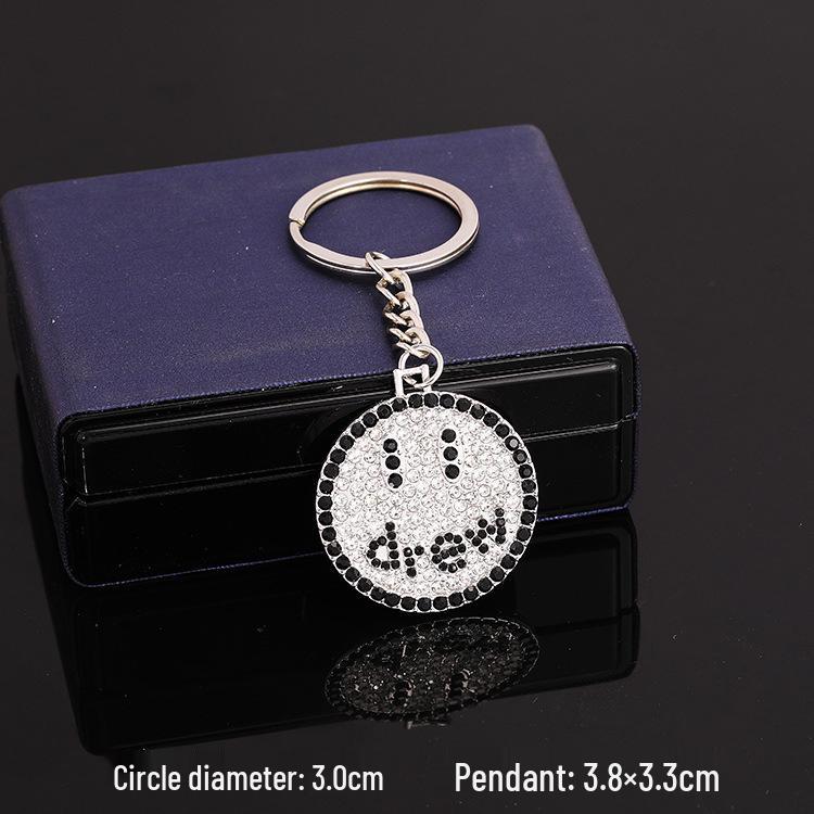 European & American Rock Guitar Keychain: Hip Hop Drip Oil Alloy Pendant Charm for Women's Bags