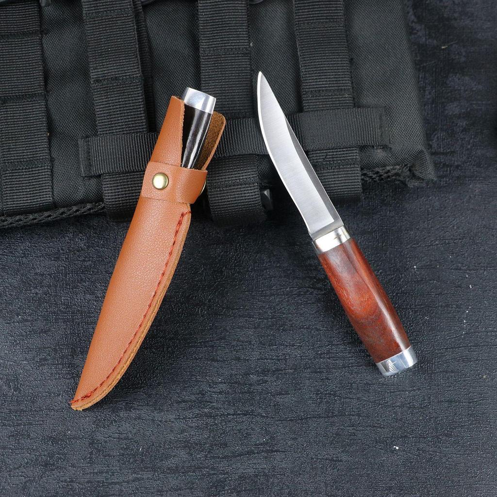 Stainless Steel Kitchen with Artificial Leather Cover, Chef Knives, A Knife for Cleaning Vegetables, Meat, Fruits, Knife, Tool for Cooking