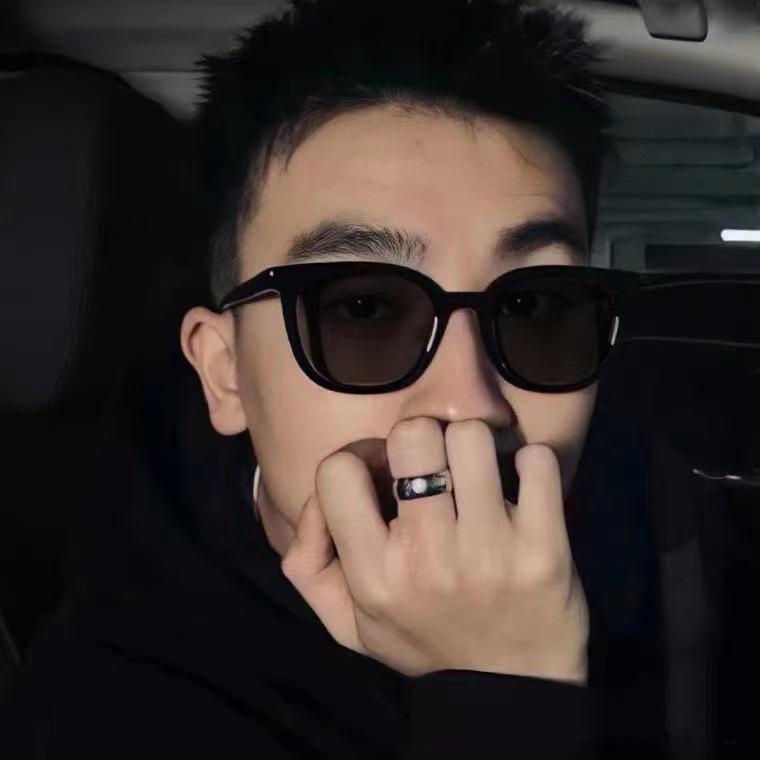 Sunglasses Retro Sunglasses Men'S Summer Sunshade Anti-Ultraviolet Xiaohongshu Fashion Glasses