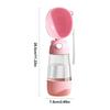 Portable Dog Water Bottle Pet Water Bottle Dispenser Leakproof Dog Watering Container Puppy Drinking Dispenser For Walking
