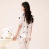 Fenteng [A-class Tencel Lyocell 10A Antibacterial] 26 year spring and summer cool home suit set women's pajamas