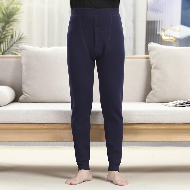YUZHAOLIN Men's Plus Velvet Thickened Thermal Base Layer Pants