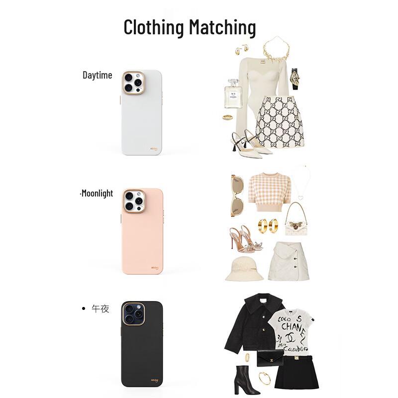 EasyAcc Prémiové kožené magnetické pouzdro s plným krytím pro iPhone 16 Pro Max