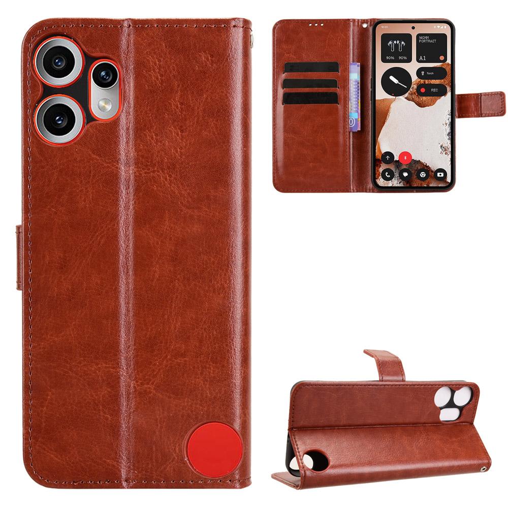 

Leather Flip Case For Nothing Cmf Phone 2 Pro CMF Phone 1 Protective Cover Wallet Card Slot Kickstand Coque Fundas Nothing CMF Phone 2 Pro