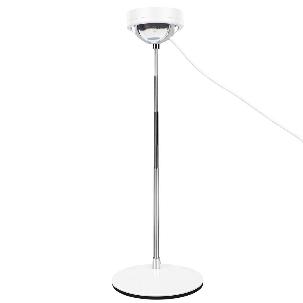 LED Plant Light 24W Full Spectrum 4000K for Indoor Plants, with 3Celsius9Celsius12H Timer and Height 25-65cm