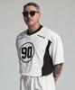 ASTROVE Ninety Half Jersey Short Sleeve T-Shirt White